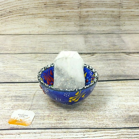 Ceramic Round Bowl Handmade Tapas Pottery Pinch Small Dip Dish Serveware Décor - Picture 6 of 10